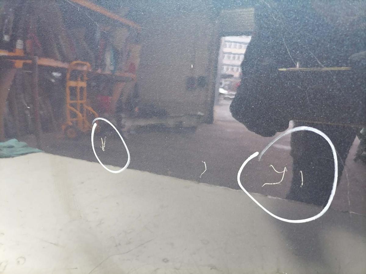 VW Golf 5 1K original T&uuml;r vorn links Beifahrert&uuml;r LC5F Bluegraphit Kombi Variant Bj.2008